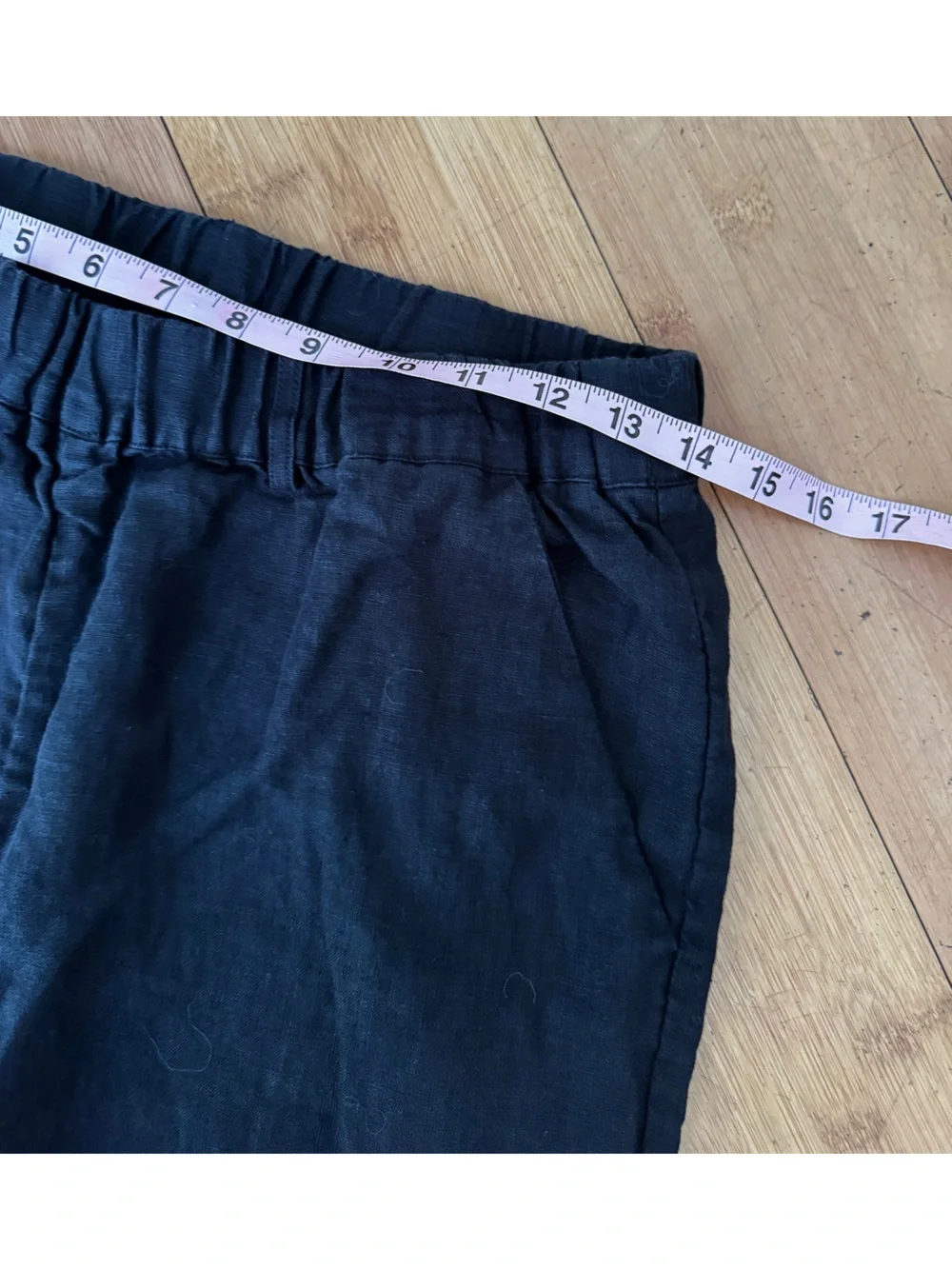 QUINCE 100% European linen pants
